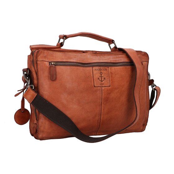 Harbour 2nd Ashton Messenger Leder 25 cm Laptopfach Harbour 2nd Ashton Messenger Leder 25 cm Laptopfach