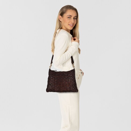 Campomaggi Schultertasche Leder 42 cm