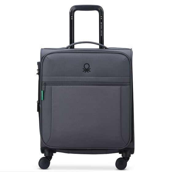 Delsey Paris x United Colors of Benetton BE 4-Rollen Kabinentrolley 55 cm mit Dehnfalte