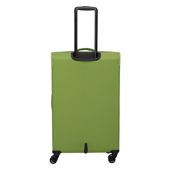 Travelite Corsiica 4 Rollen Trolley L 77 cm mit Dehnfalte