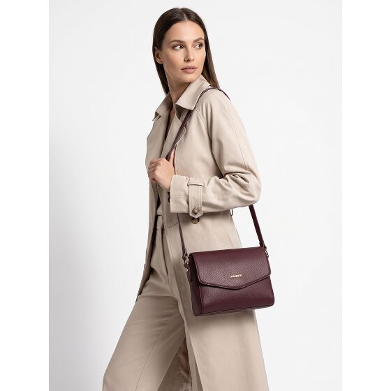Lazarotti Bologna Leather Crossbody Umhängetasche Leder 22 cm