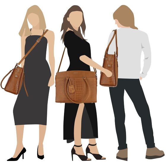 Burkely Cool Colbie Aktentasche Leder 40 cm Laptopfach