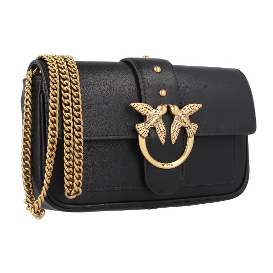 PINKO Love One One Umhängetasche Leder 19.5 cm