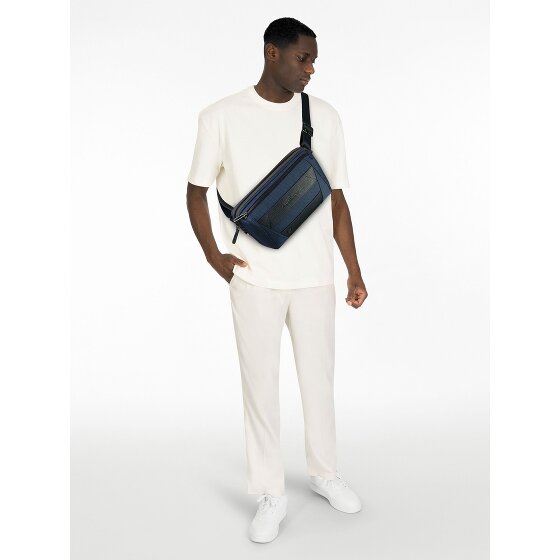 Piquadro Trakai Gürteltasche Leder 27 cm
