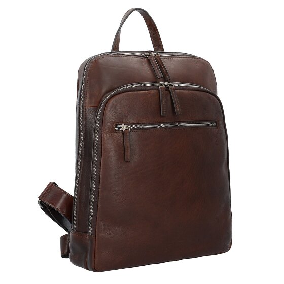 Leonhard Heyden Roma Rucksack Leder 40 cm Laptopfach