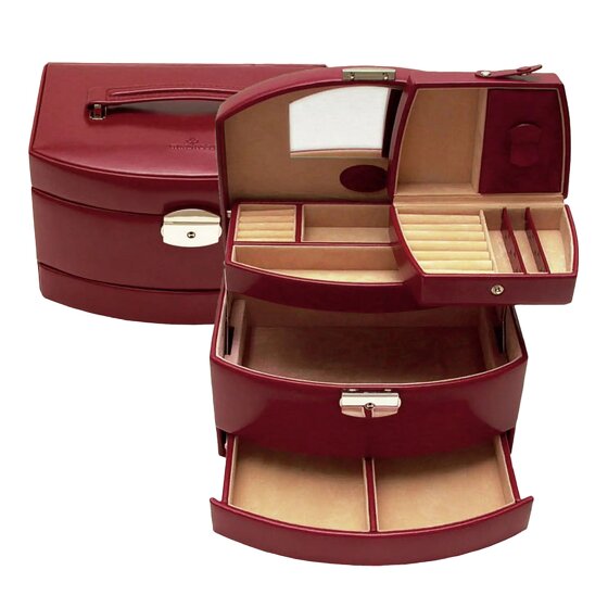 Windrose Merino Schmuckkasten 23 cm