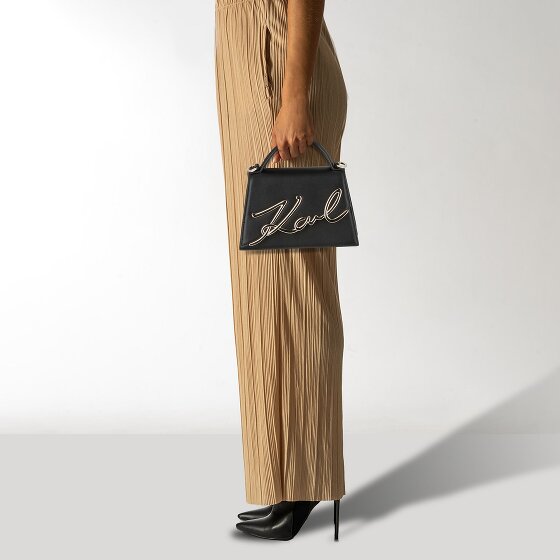 Karl Lagerfeld Signature 2.0 Handtasche Leder 21.5 cm