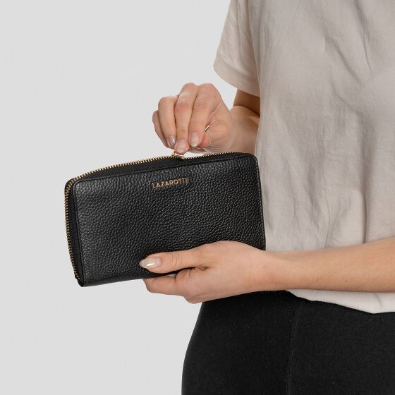 Lazarotti Bologna Leather Geldbörse Leder 19 cm Lazarotti Bologna Leather Geldbörse Leder 19 cm