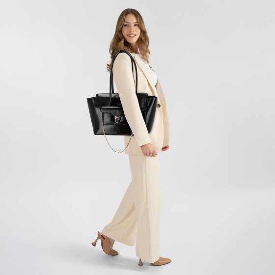 Coccinelle Double Beat Shopper Tasche Leder 33 cm