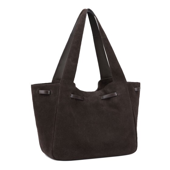 LES VISIONNAIRES Garbriella Shopper Tasche Leder 40 cm