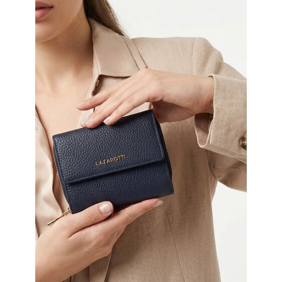 Lazarotti Bologna Leather Zip-Around Geldbörse Leder 12 cm