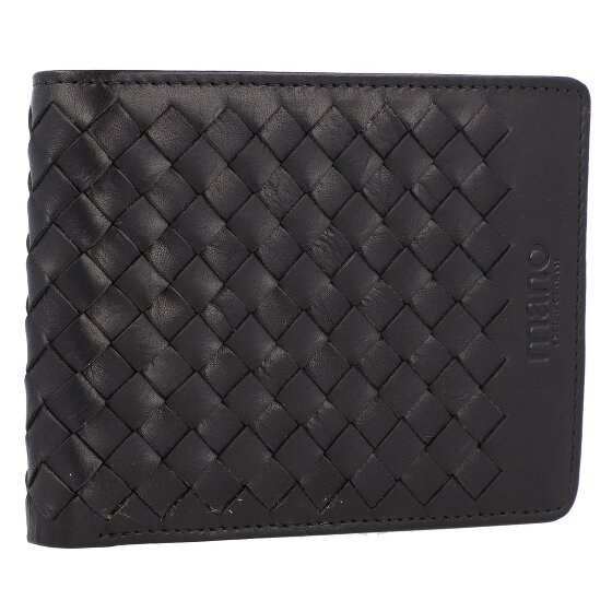 mano Don Luca Geldbörse Leder 13 cm