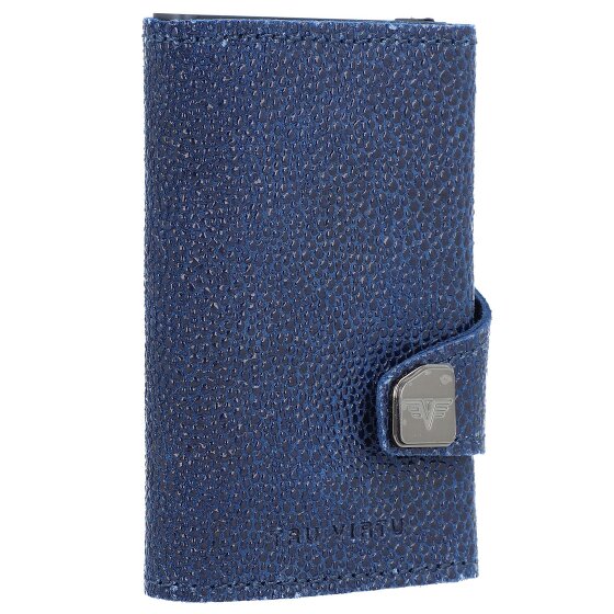 Tru Virtu Click & Slide Kreditkartenetui Geldbörse RFID Leder 6,5 cm