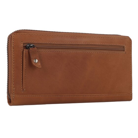 The Chesterfield Brand Wax Pull Up Geldbörse RFID Schutz Leder 19 cm