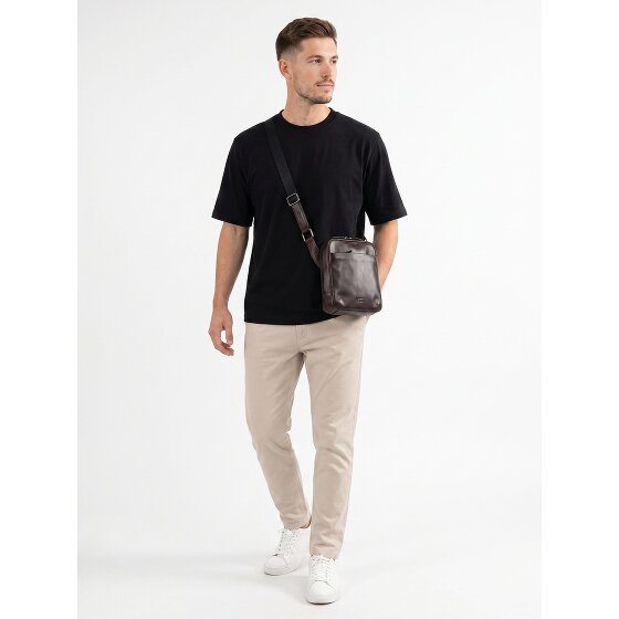 Jost London Mini Bag Umhängetasche XS Leder 18 cm
