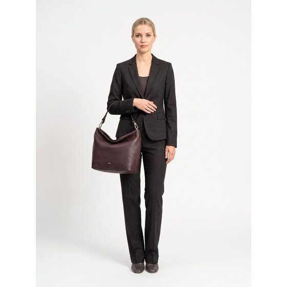 abro Ebony Schultertasche Leder 39 cm