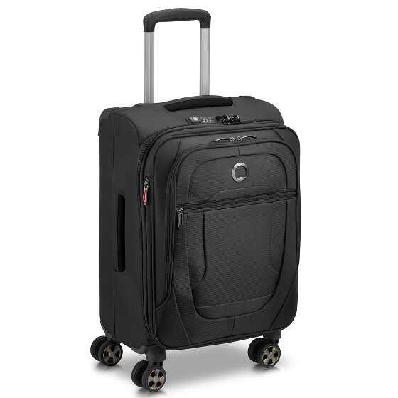 Delsey Paris Helium Dlx 4 Rollen Kabinentrolley 55 cm mit Dehnfalte