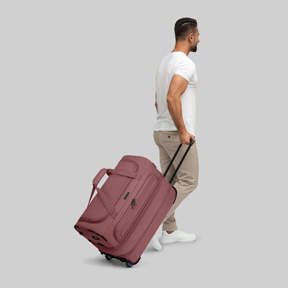 Redolz Duffle Essentials 2-Rollen Reisetasche 55 cm M mit Dehnfalte