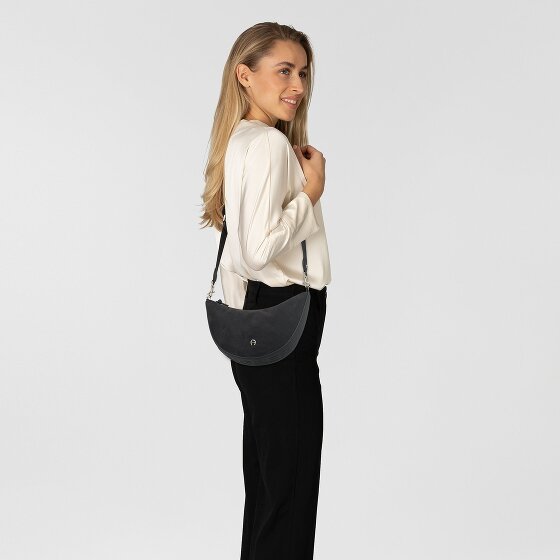 AIGNER Zita Umhängetasche Leder 30 cm