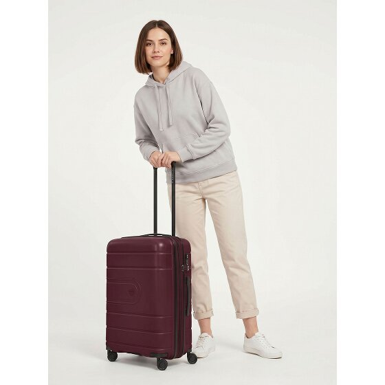 Redolz Essentials 11 4 Rollen Trolley 66 cm mit Dehnfalte