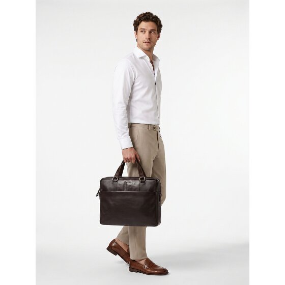 bugatti Ryan Aktentasche Leder 39 cm Laptopfach