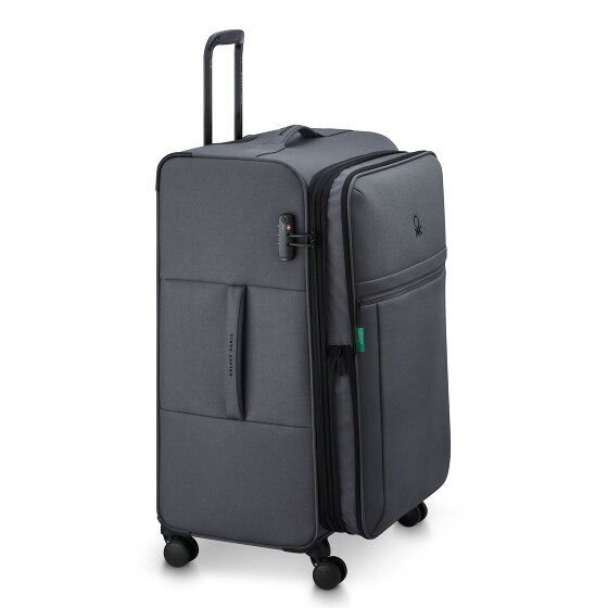 Delsey Paris x United Colors of Benetton BE 4-Rollen Trolley L 76 cm mit Dehnfalte