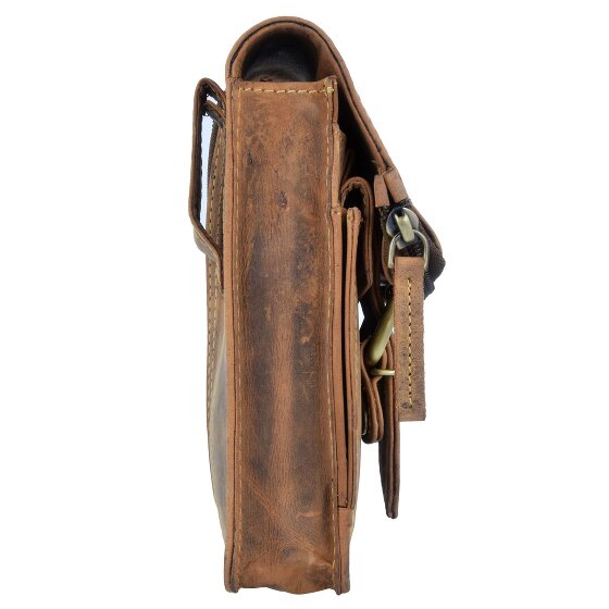 Greenburry Vintage Gürteltasche Leder 10 cm