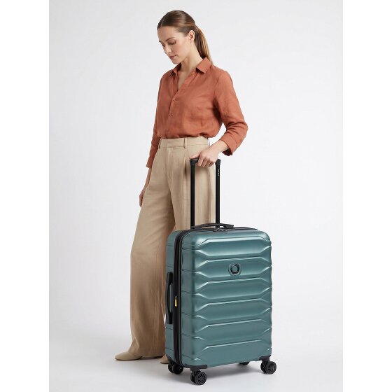 Delsey Paris Meteor 4 Rollen Trolley 68 cm mit Dehnfalte