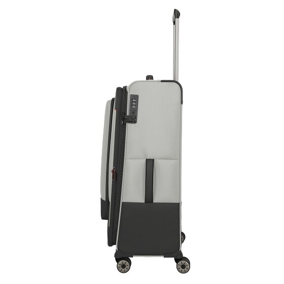 Travelite Crosslite 5.0 4 Rollen Trolley L 77 cm mit Dehnfalte