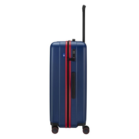Travelite travelite x NFL 4 Rollen Kofferset 3-teilig mit Dehnfalte