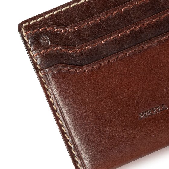 Jekyll & Hide Kreditkartenetui RFID Schutz Leder 10 cm