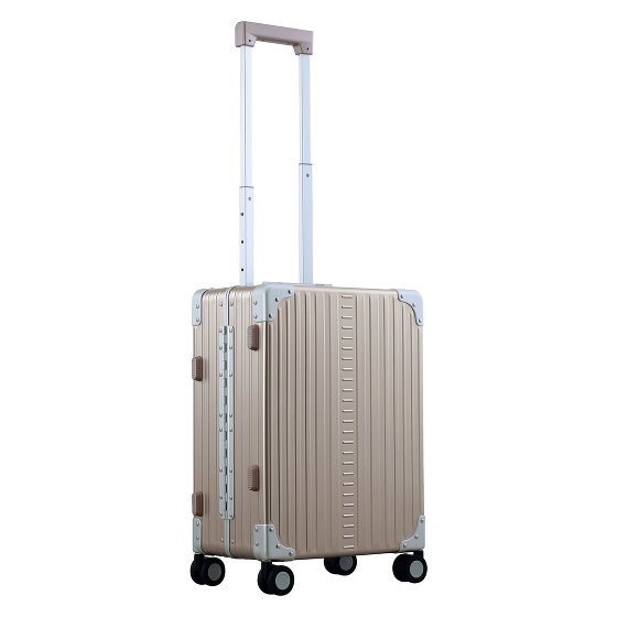 Aleon Fortis 4-Rollen Kabinentrolley Aluminium 54 cm