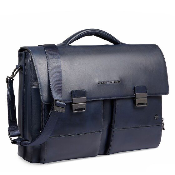 Piquadro Philip Aktentaschen Messenger Leder 42 cm Laptopfach