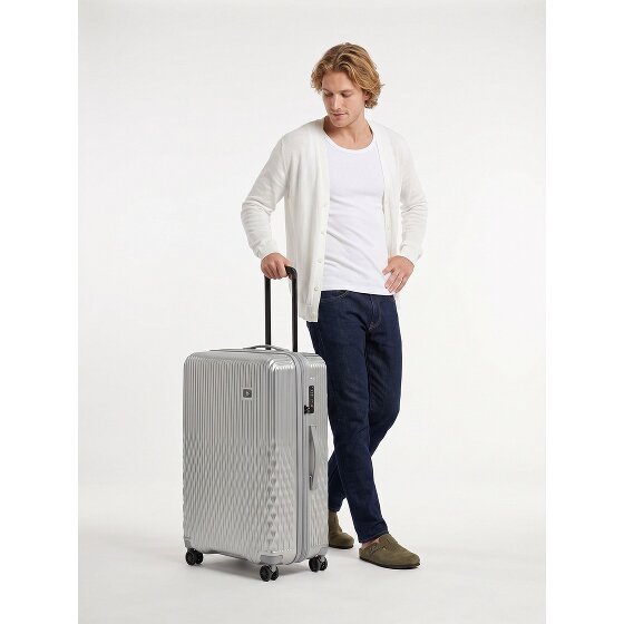 Pack Easy Flow 4 Rollen Trolley L 75 cm mit Dehnfalte