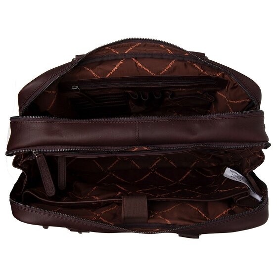 The Chesterfield Brand Wax Pull Up Boston Aktentasche Leder 41 cm Laptopfach