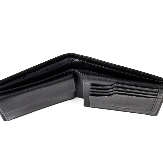 Esquire Logo Geldbörse RFID Schutz Leder 12 cm