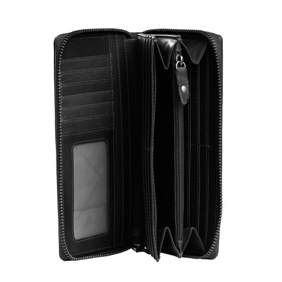 The Chesterfield Brand Wax Pull Up Geldbörse RFID Schutz Leder 19 cm