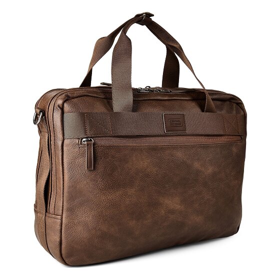 camel active Traces Aktentasche Leder 39 cm Laptopfach