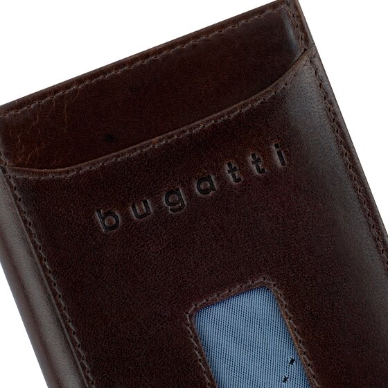 bugatti Secure Slim Geldbörse RFID Schutz Leder 8 cm
