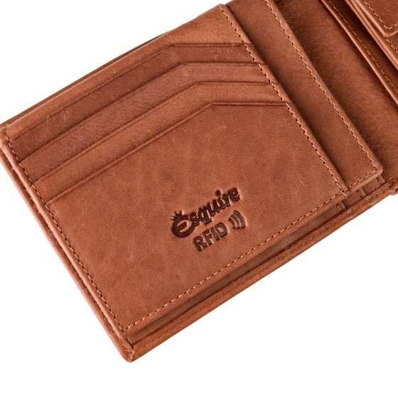 Esquire Chicago Geldbörse RFID Schutz Leder 12.5 cm