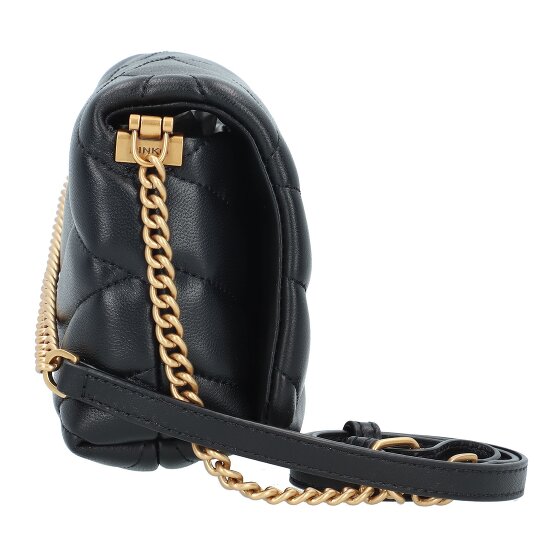 PINKO Love Click Umhängetasche Leder 17 cm