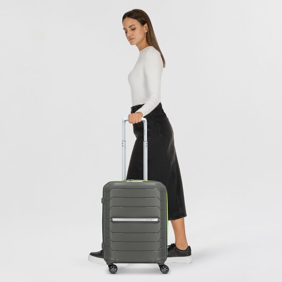 Samsonite Flux 4 Rollen Kabinentrolley 55 cm mit Dehnfalte