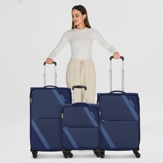 American Tourister Star Max 4 Rollen Kofferset 3-teilig mit Dehnfalte