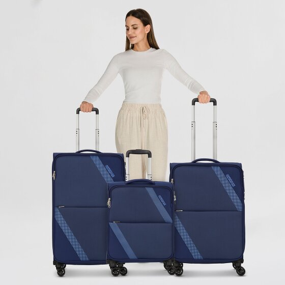American Tourister Star Max 4 Rollen Kofferset 3-teilig mit Dehnfalte