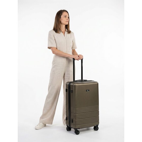 camel active Hanoi 4 Rollen Trolley M 65 cm mit Dehnfalte