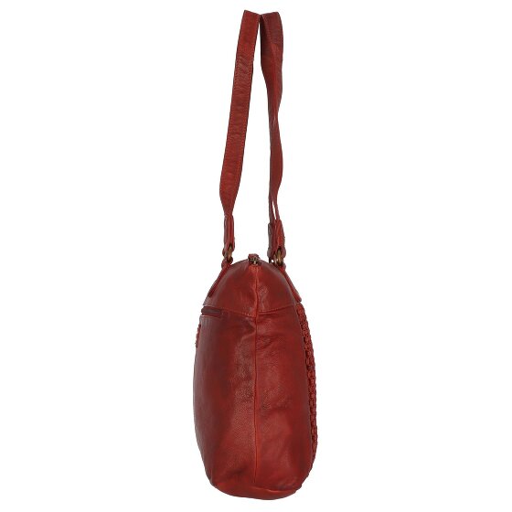 Greenland Nature Femi & Nine Schultertasche Leder 35 cm