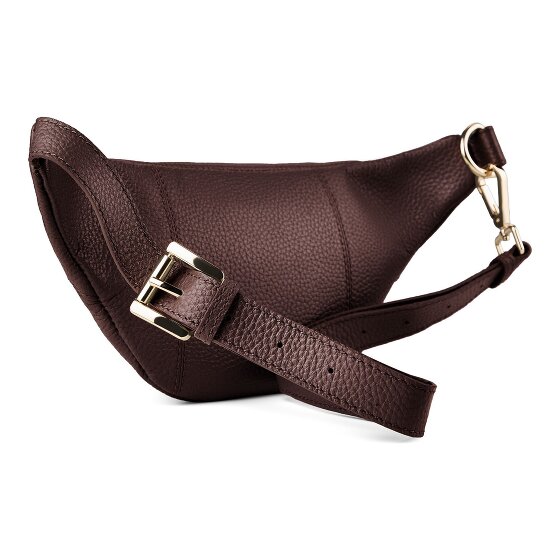 Lazarotti Bologna Leather Double-Zip Gürteltasche Crossbody Leder 25 cm