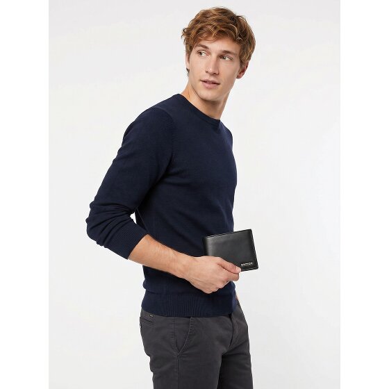 oxmox Leather Geldbörse RFID Schutz Leder 11 cm