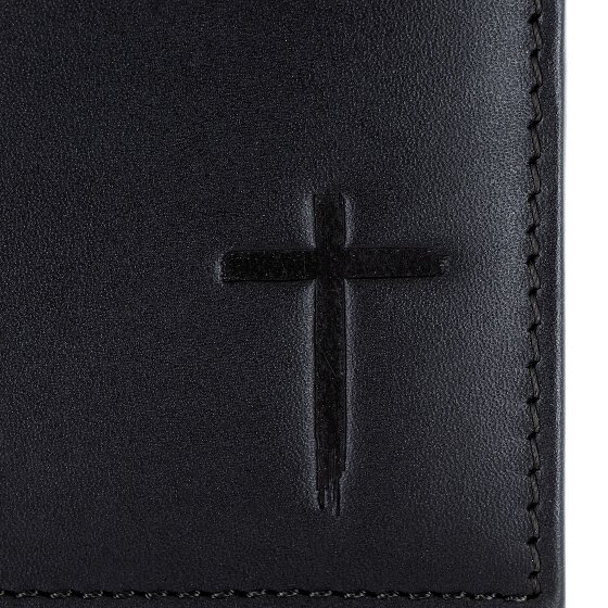 oxmox Leather Geldbörse RFID Schutz Leder 11 cm