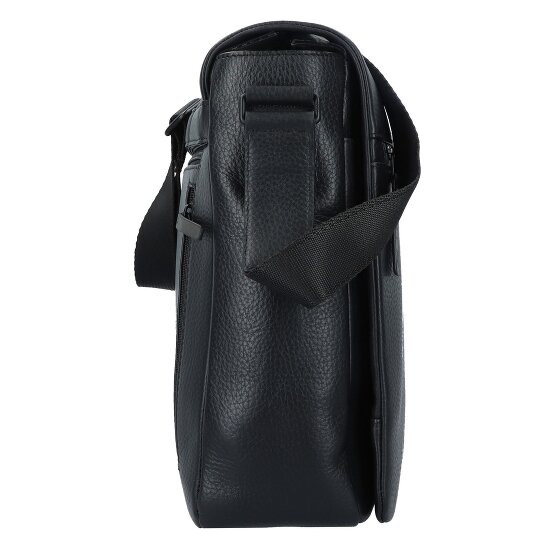 Jost Stockholm Messenger Tasche Leder 38 cm Laptopfach